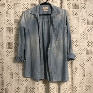 Madewell chambray button up